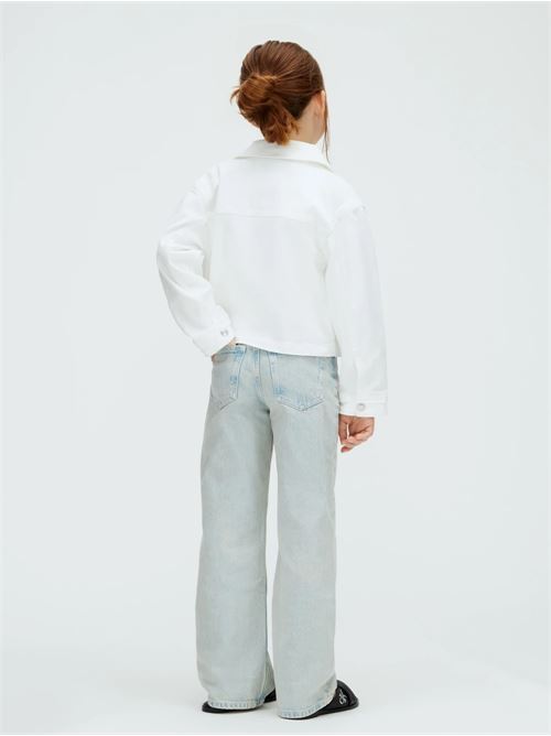 white denim jacket CALVIN KLEIN JEANS | LVCKSJD01GYAF